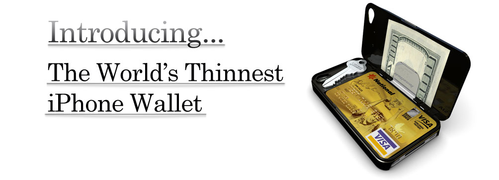 Worlds Thinnest iPhone Wallet Case